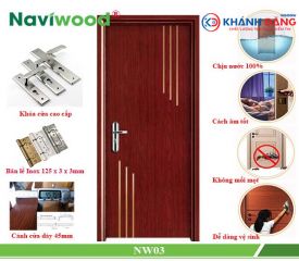 Cửa gỗ Composite Naviwood - Khánh Đăng Window - Công Ty TNHH Thương Mại Xây Dựng Khánh Đăng Window